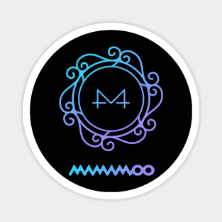 Mamamoo Logo White Wind Magnet